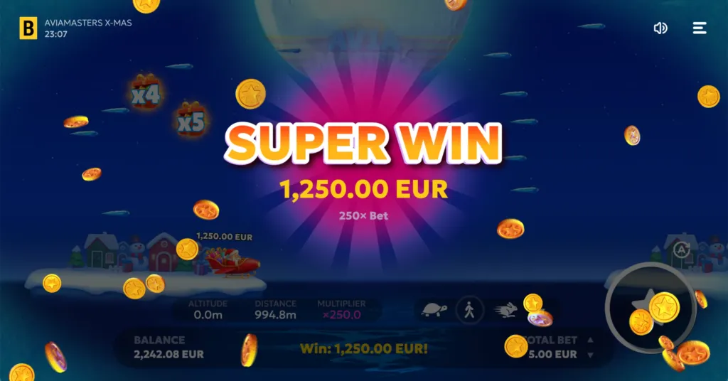 AviaMasters X-Mas win